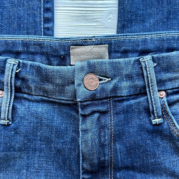 MOTHER DENIM The Looker Ankle Step Fray Can't Leave It Alone size 28 - Picture 7 of 10